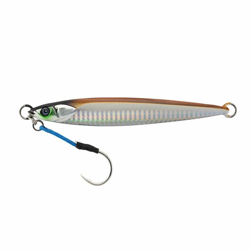 Jackall BamBluz Jig SHORT 120g G-0645 Ikanago Shoulder Glow