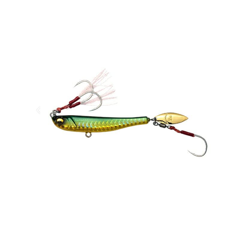 Megabass Metal Jig Makippa 50g Green Gold