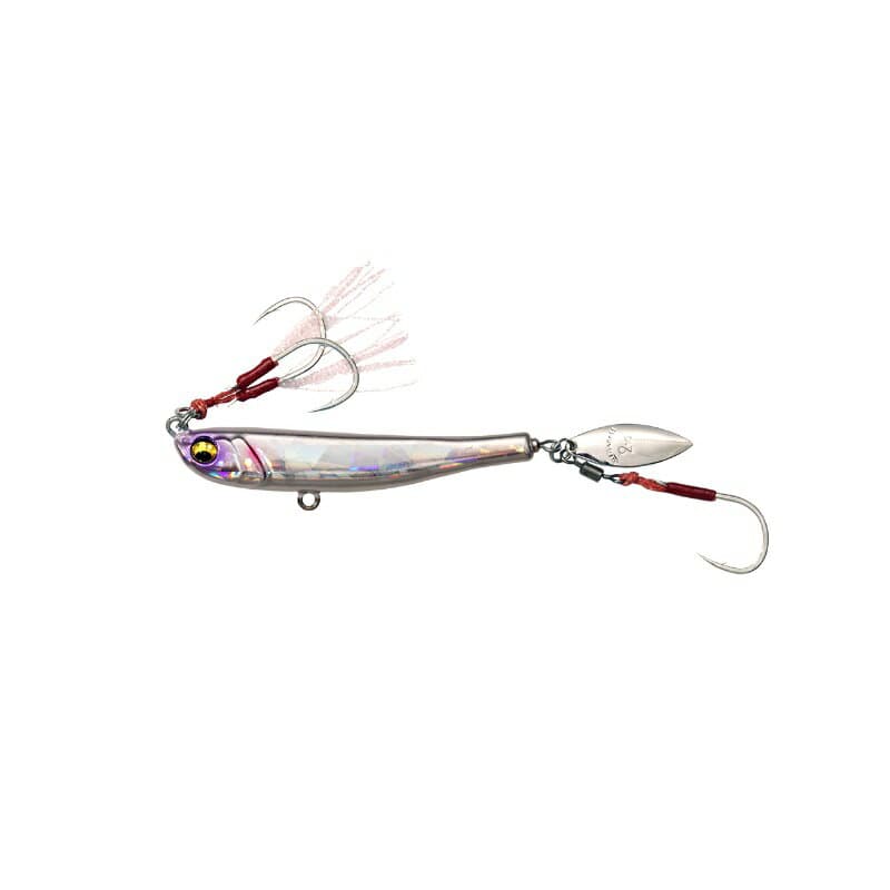 Megabass Metal Jig Makippa 50g UV Crush Silver