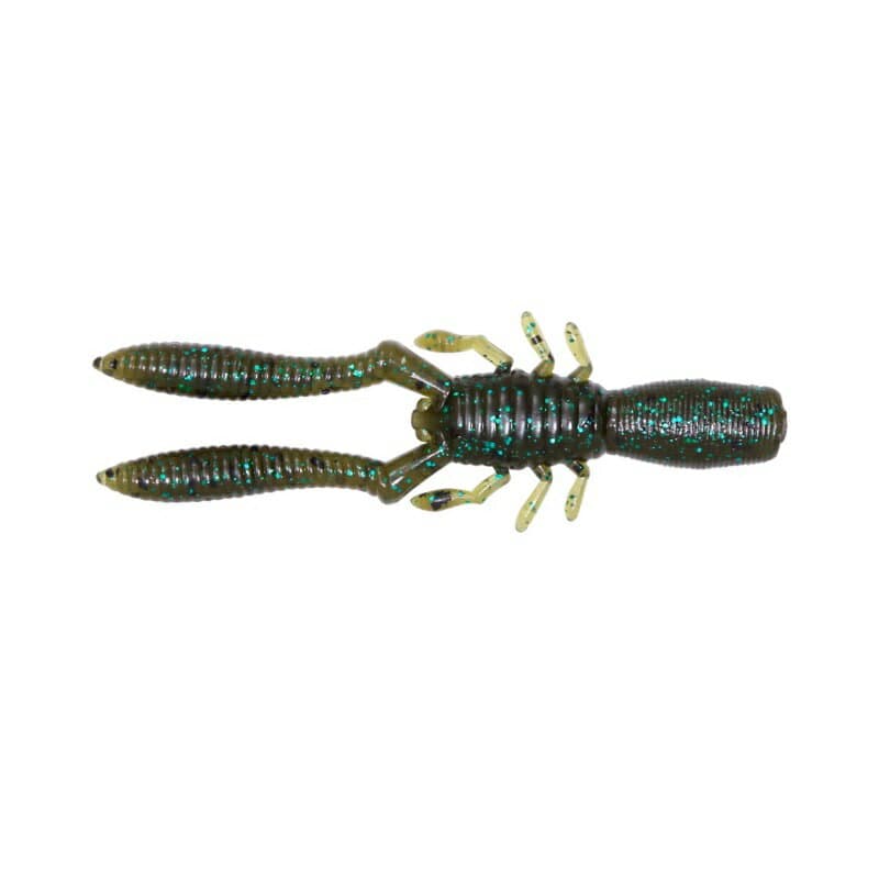 Megabass Bottle Shrimp SW 2.4 inch Watermelon/Green Flake