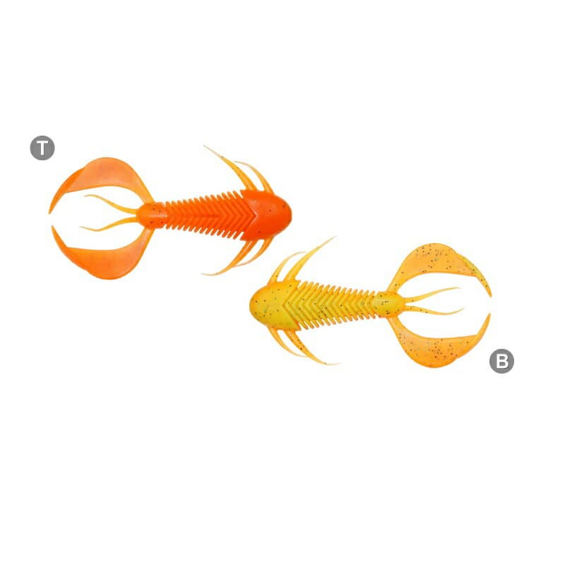 Megabass Rock Hog 2 inch Orange Back Chart