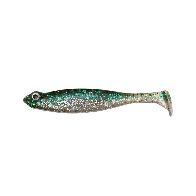 Megabass Hazedong Shad SW 4.2 inch Green Silver