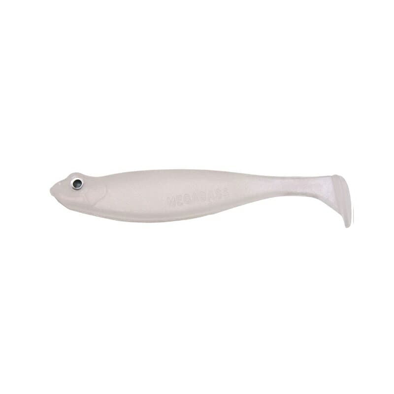Megabass Hazedong Shad SW 4.2 inch Glow Pearl White