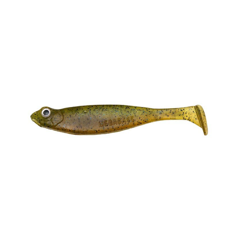 Megabass Hazedong Shad SW 4.2 inch #Green Pumpkin/WM