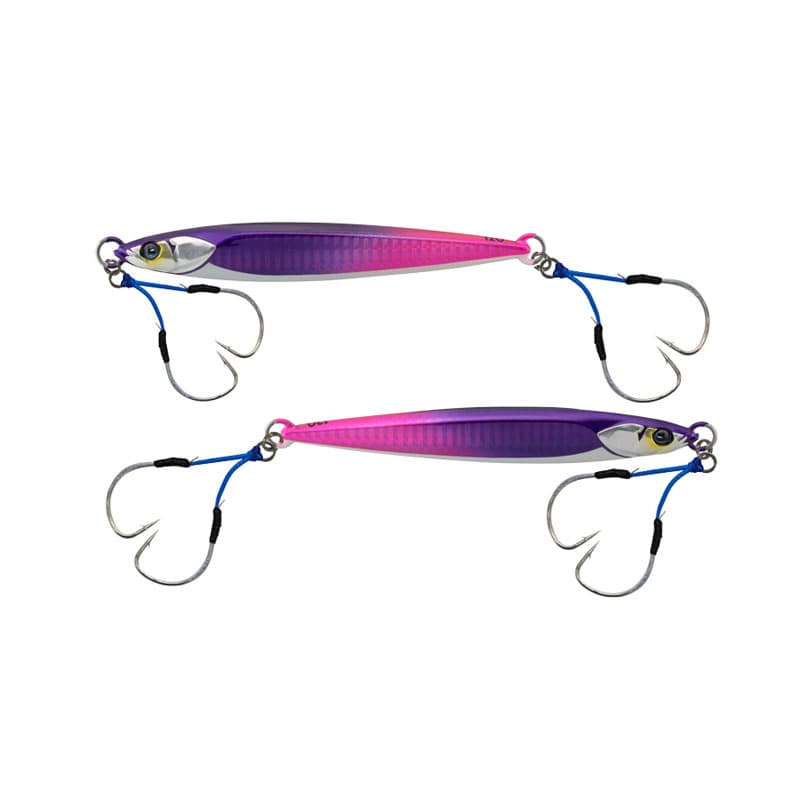 Jackall Bumbulz Jig Short 180g Sakura Masu Special G-0643 Purple Pink Glow Edge