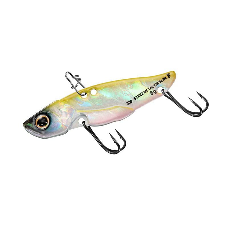 ダイワ　STEEZメタルバイブスリム 8g フラッシングワカサギ