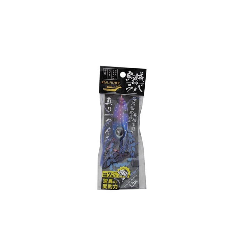 Real Fisher Ika Lava 120g Keimura Purple Glow