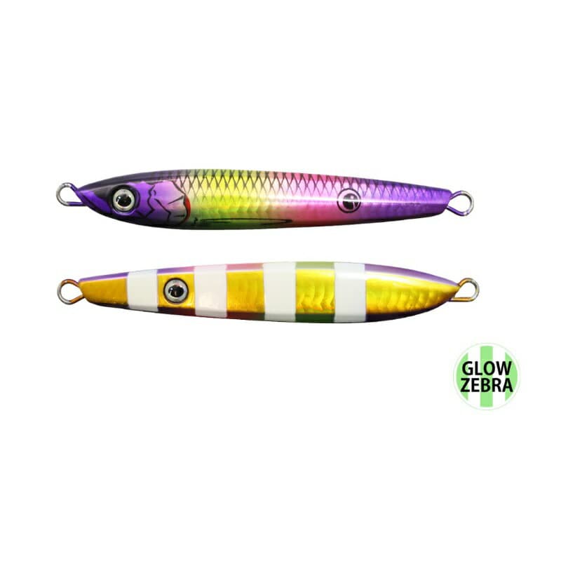 Issei Metal Jig Umitaro Neko metal Cutlass fish SP 100g #050 Gold Rainbow Zebra
