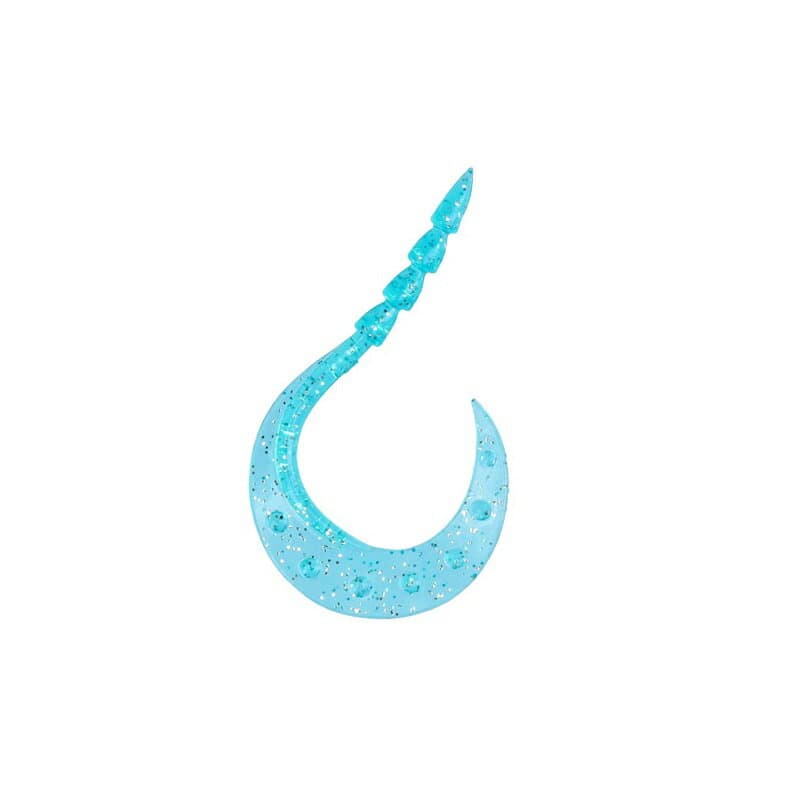 Daiwa Kohga Worm Tamagami Turbo Single Curly 3.6 inch Lame Iwashi