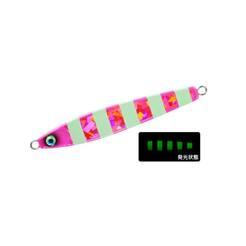 ヨーヅリ　ブランカ タチ魚SPゼブラ 80g ZLP ゼブラグローピンク(夜光)