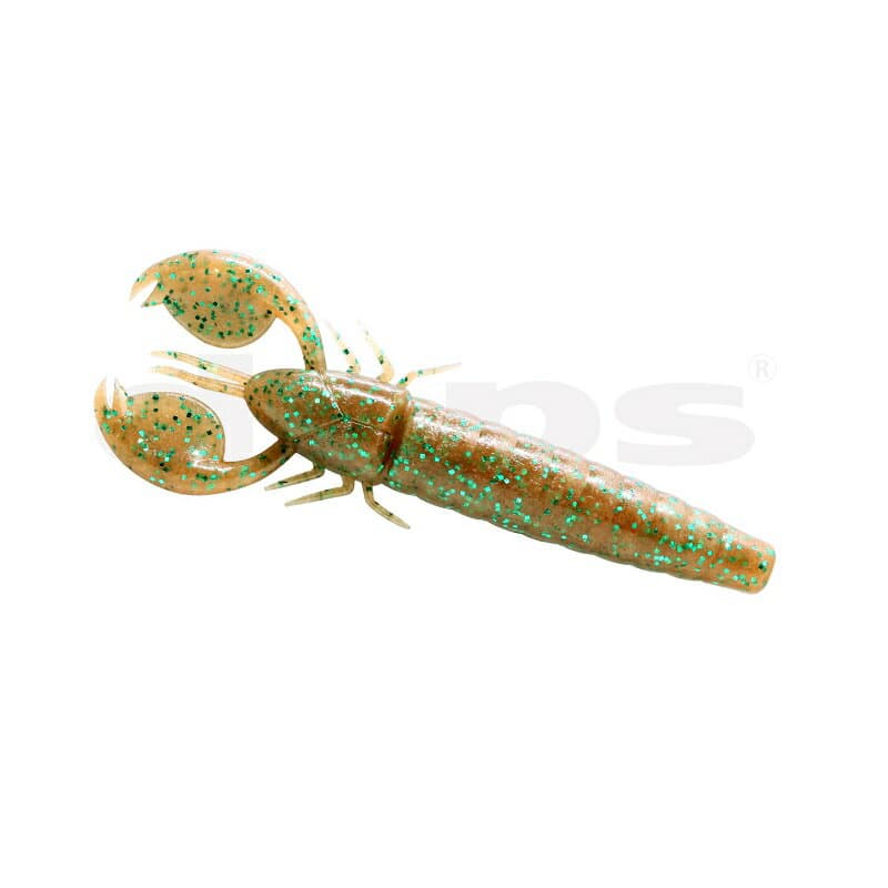 Deps Worm Clap Craw 4inch #13 Cinnamon/Green Flake