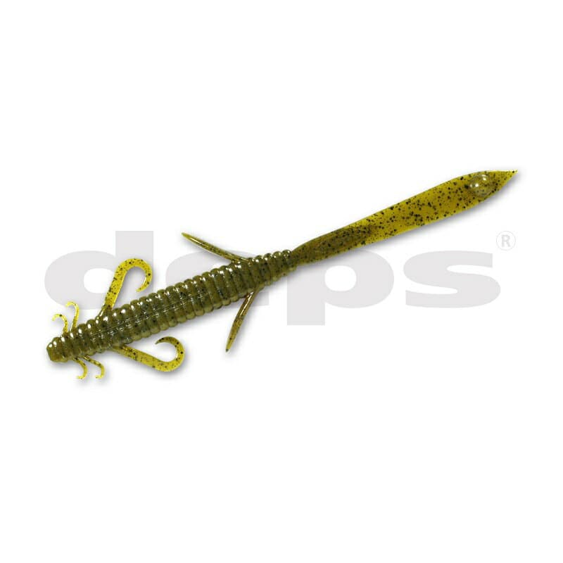 Deps Death Adder Lizard 8 inch #12 Green Pumpkin