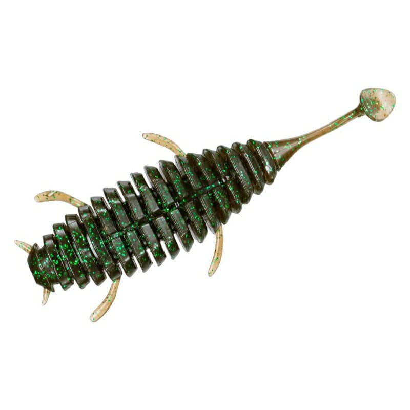 Daiwa Move Bait 2.5 inch Green Pumpkin Green Flake