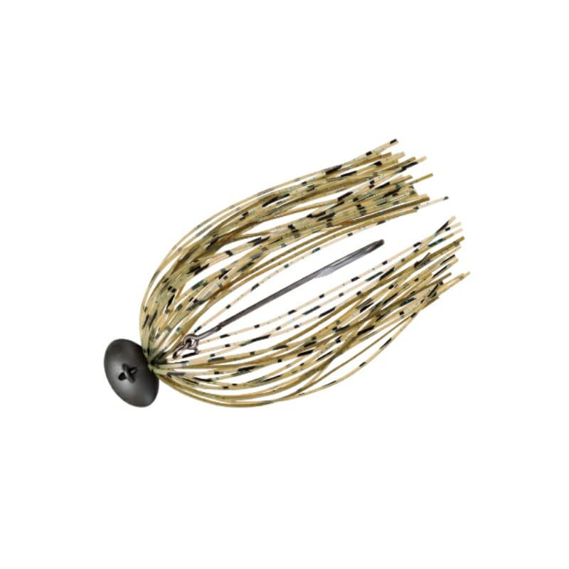 Daiwa Rubber Jig Steez Flex Football 14g Green Pumpkin Blue Flake