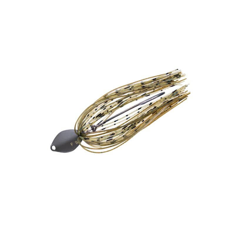 Daiwa Rubber Jig Steez Flex Jig 14g Green Pumpkin Blue Flake