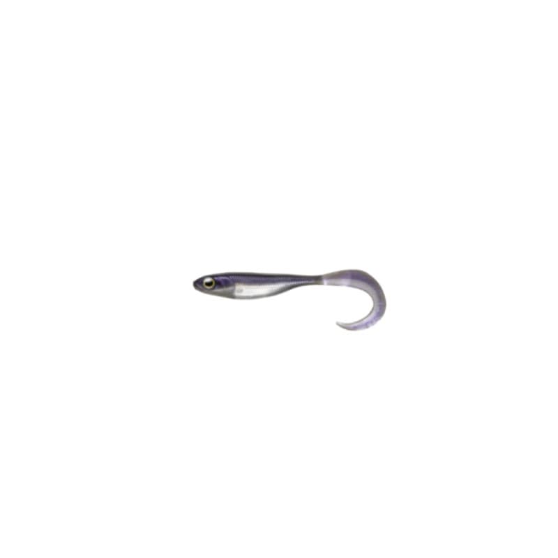 Fish Arrow Flash-J Grub 4.5 inch SW #122 Keimura Purple/Silver