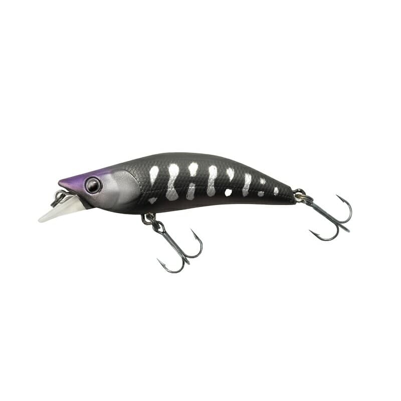 Tiemco Trout Plug Mukkuri 52F #006 Matte Black Yamame Silver Parmark