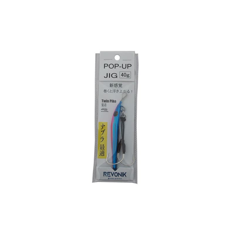 REVONIK Pop-Up Jig 40g Blue Back Pink