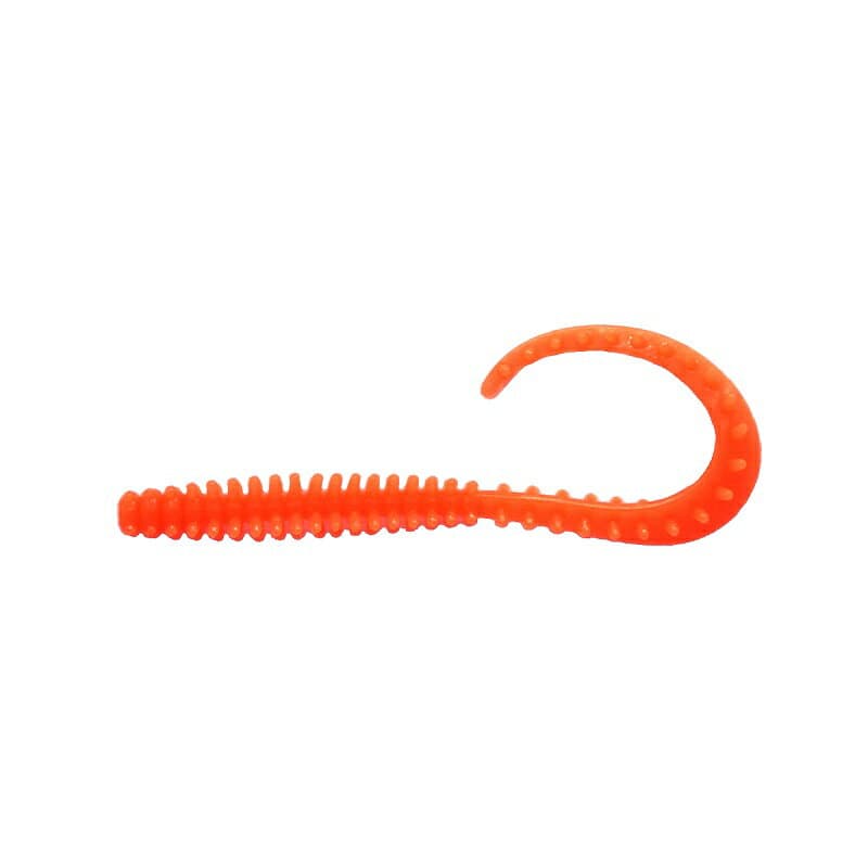 Crazy Ocean UMIKEMUSHI Curly HF 2.8 inch #111 Bright Orange/UV