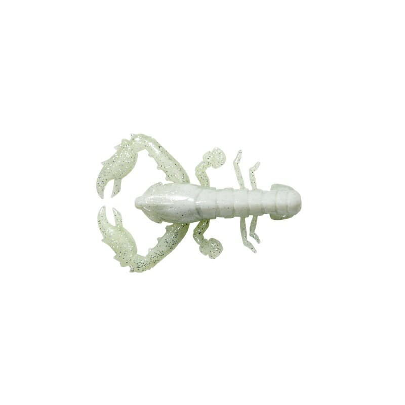 Megabass TACO-LE Soft Bait Glow White