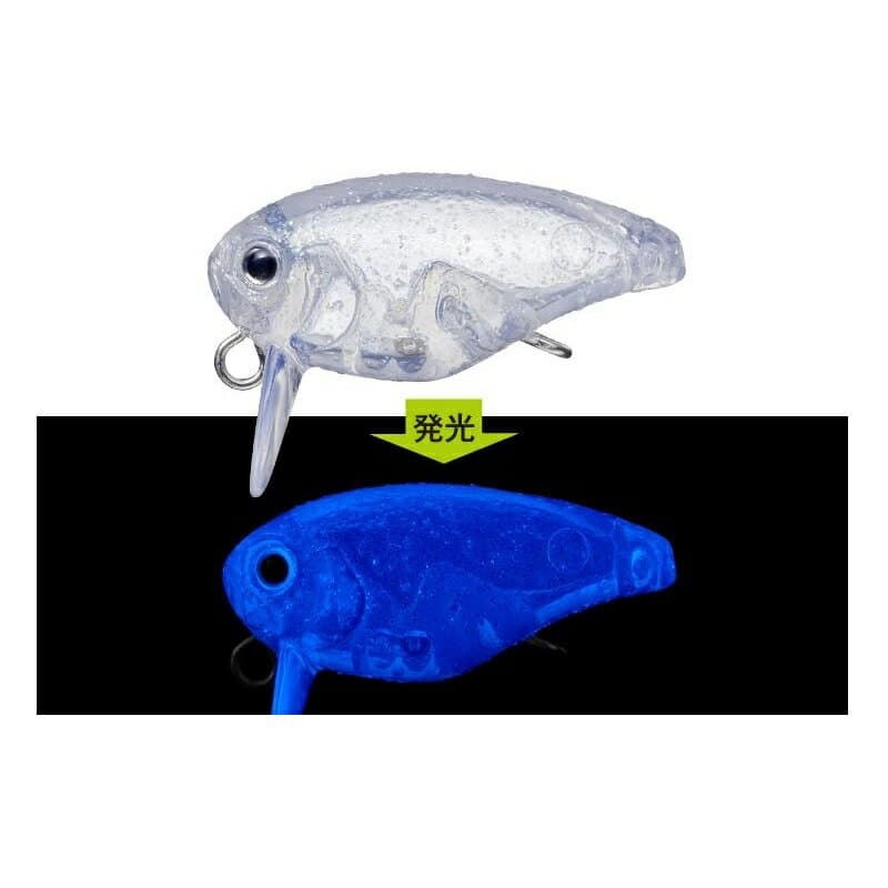 Evergreen Trout Plug Killer Bug 23 #02 Clear Glitter UV