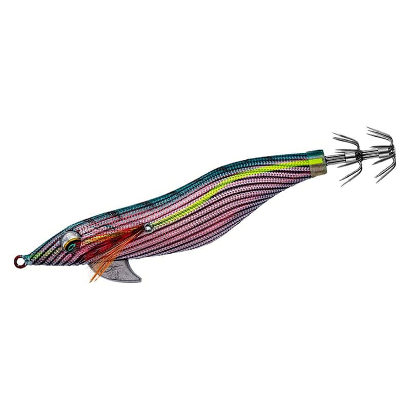 Daiwa Egi Emeraldas Fall LC RV #2.0 Red - Striped Army Green Cedar