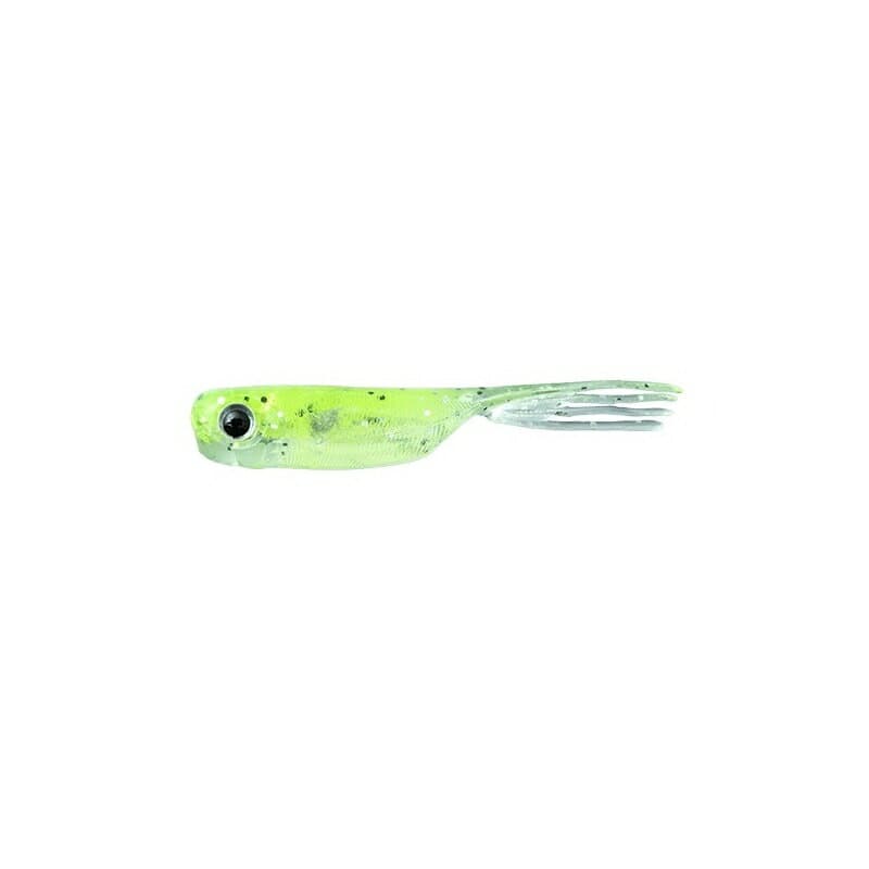 Jackall Worm Elise 1.5inch Chart Back Clear