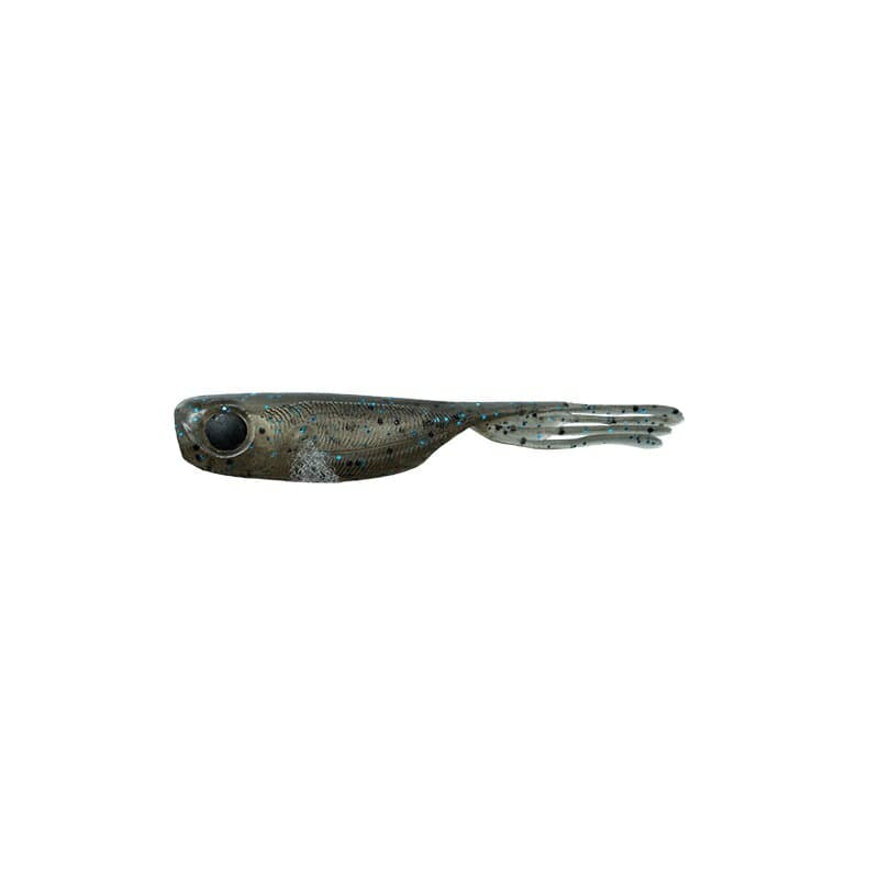 Jackall Worm Elise 1.5inch Smoke Core Fry
