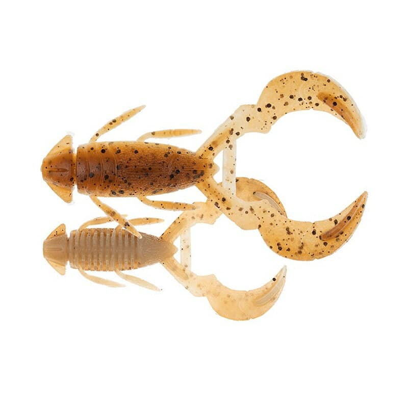 Imakatsu Worm Bushido 4inch #S-515 Reddish Brown/Cream Berry