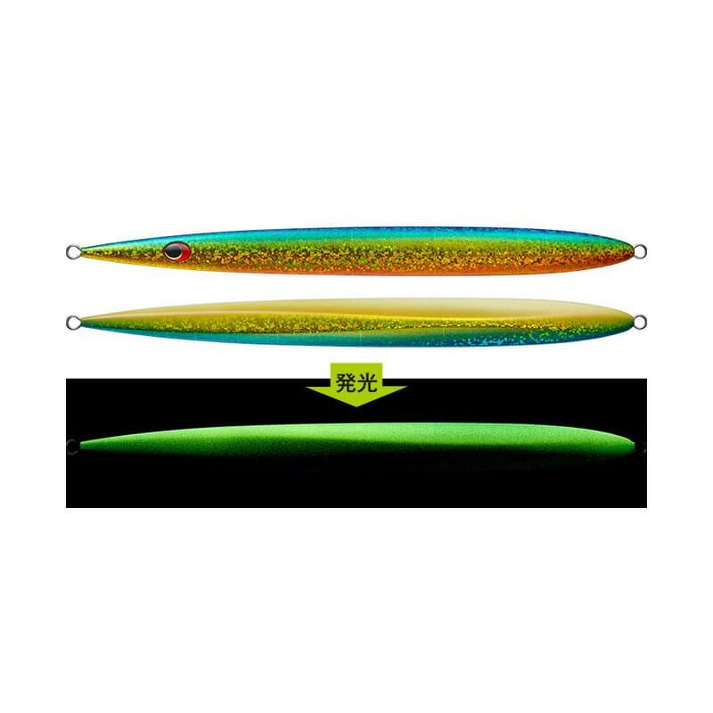 Evergreen SatouJig 140g #ST30 Gold Green Glow