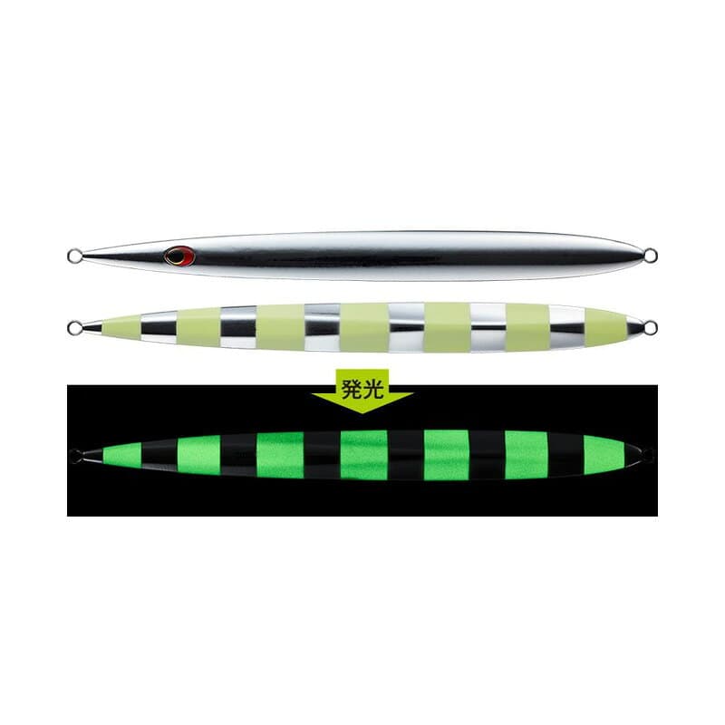 Evergreen SatouJig 320g #ST14G Backside Zebra Glow