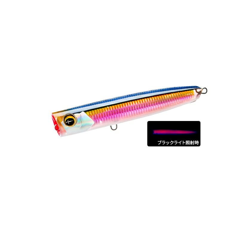 Duel F1248-HKRS Sonic Boom SB Pop 120F 120mm #06 Kei Red Shiner