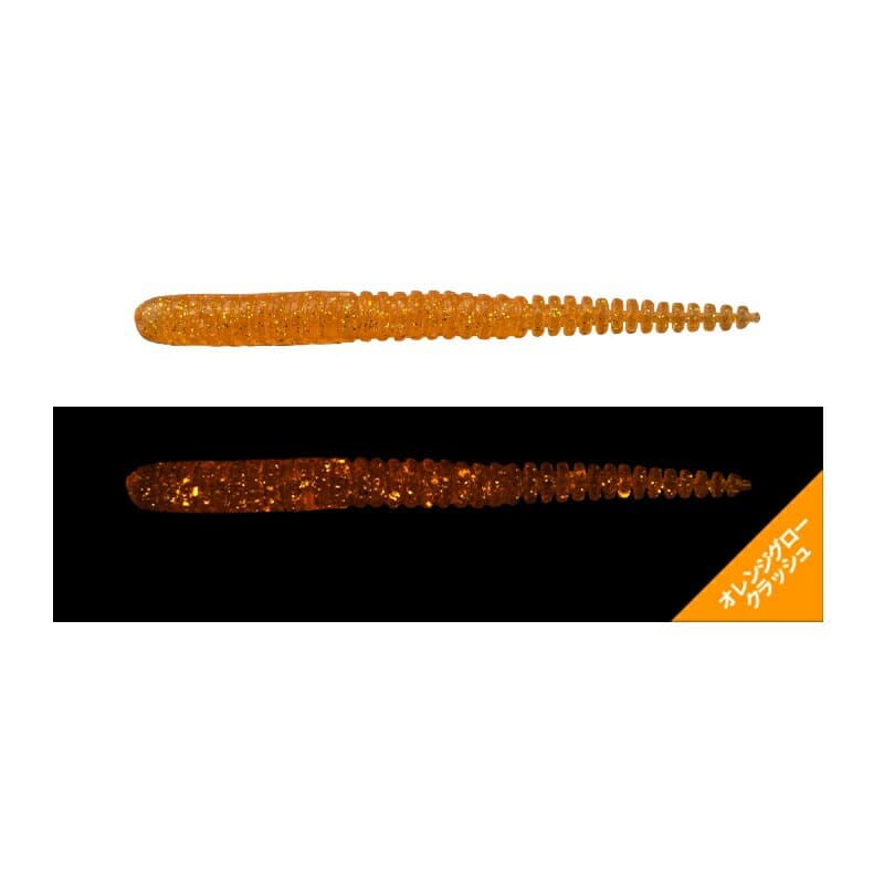 Jackall Worm Mellow Ring 3.0inch Mugen mikan