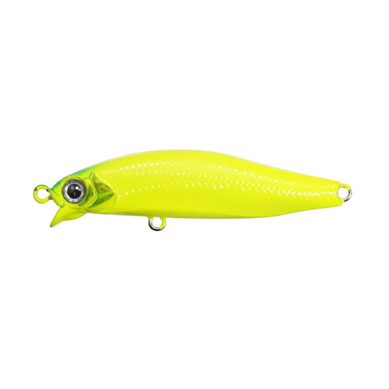 Issei SW Lure Umitaro Ame Minnow 48SR-SS #012 Solid Lime Chart