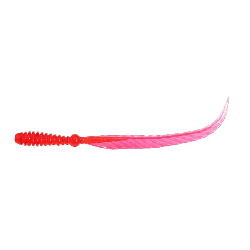 Issei Worm Umitaro Sabiki-Teki 2inch #058 Solid Red