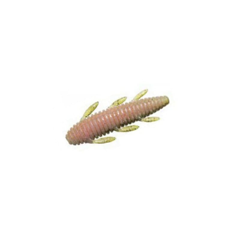 Issei Shizumi Mushi 2.2 inch #80 Green Pumpkin / Salmon