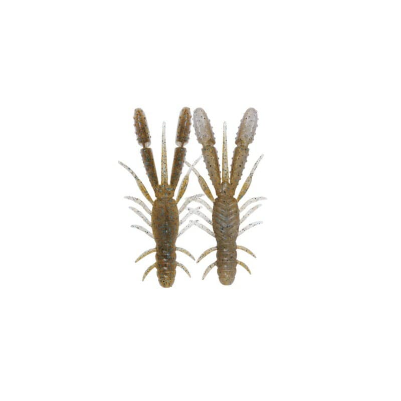 Bottomup Brush Hog Baby 2.4 inch T266 Gripan Blue Flake/Natural Pepper