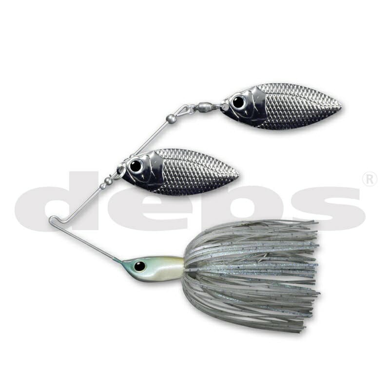 Deps Spinnerbait B Custom 5/8oz Double Willow #03 Blue Smoke
