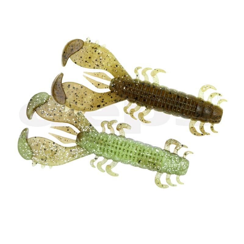 Deps MS Craw 3.6 inch #52 Green Pumpkin / Chartreuse
