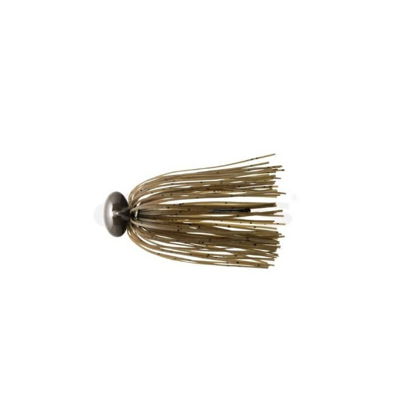 Deps Hyper Football Jig 1/4 oz #53 Green Pumpkin Seed