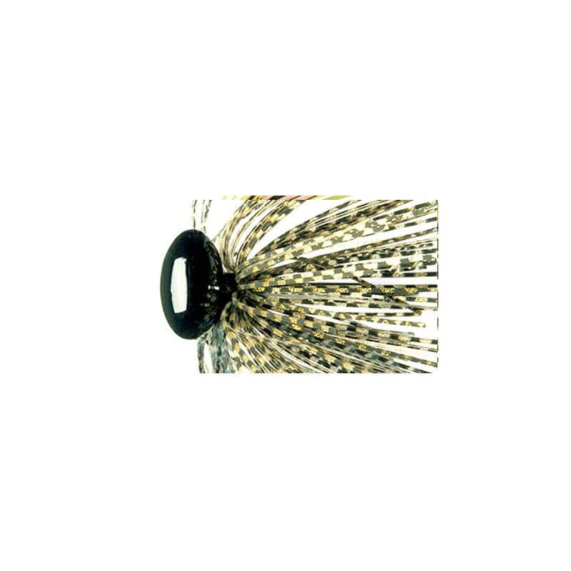 Deps Head Lock Jig 3/4oz #51 Smoke Scale/Blue & Gold