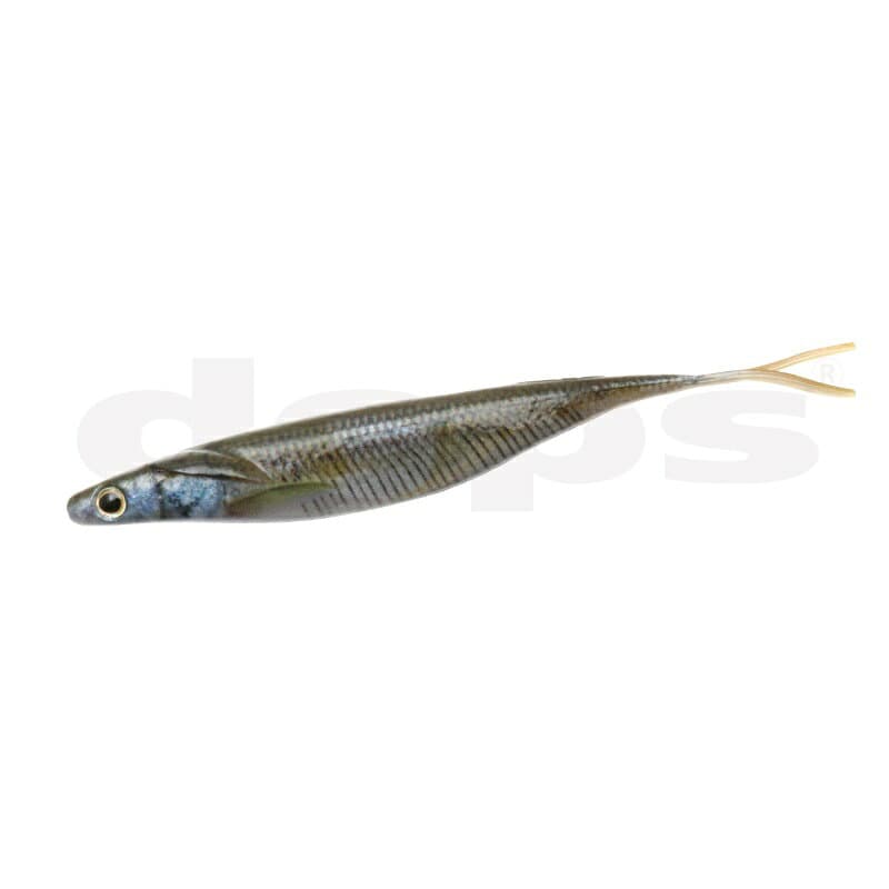 Deps Sakamata Shad Real Non-Salt 5 inch #03 Pearl Wakasagi