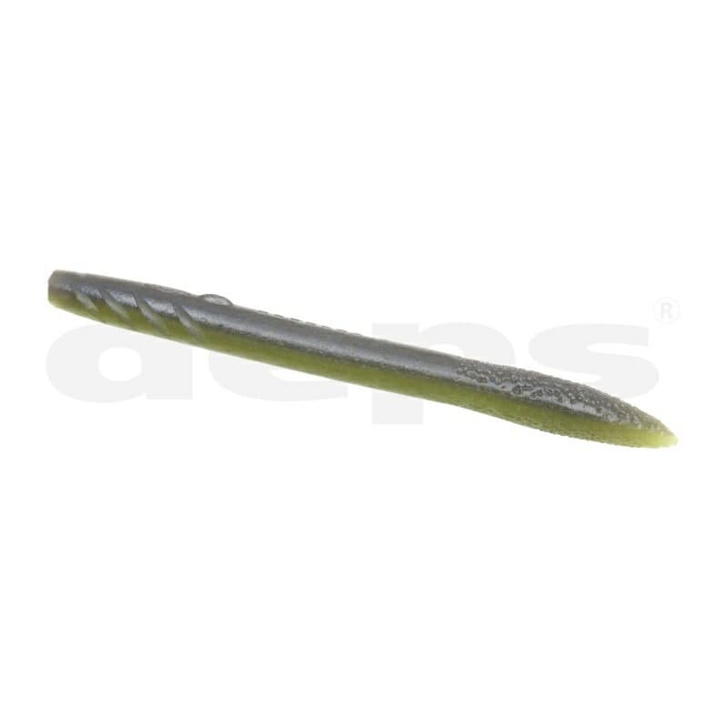 Deps Worm Slender Scat 4inch #20 Watermelon Pro Blue