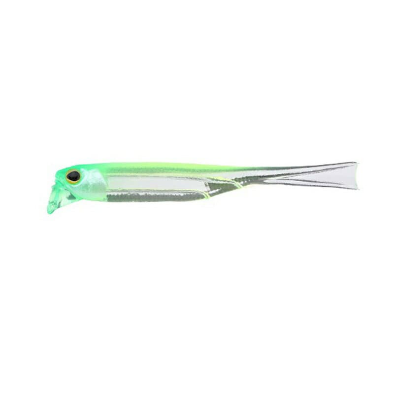 Jackall Drift Fry Elastomer 2.5 inch Chart Back Clear