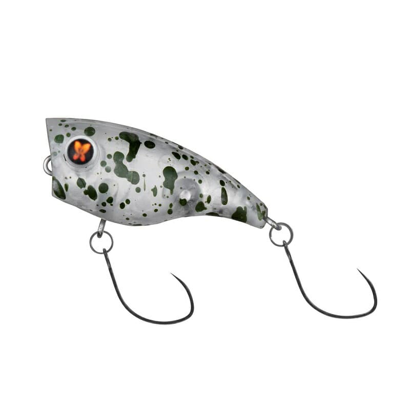 Daiwa Presso Mega Poppin' Bug Clear Green Splash RG
