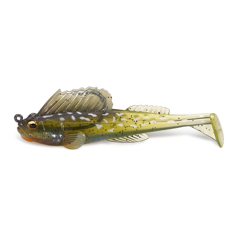Megabass Worm Dark Sleeper 4.5inch 3/4oz Watermelon Goby