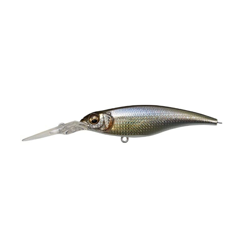 Megabass Bass Lure Shading-X R 75SP DD Silver Shad