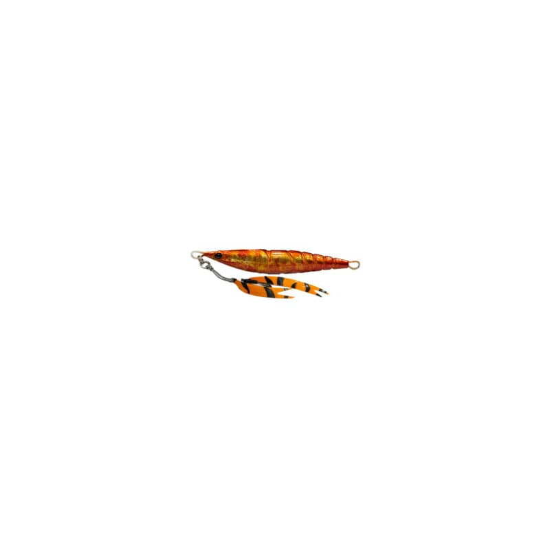 Real Fisher Ebi Jig 120g Button Ebi Orange