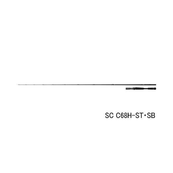 Daiwa 24 Steez Casting SC C68H-ST SB STRATOFORTRESS 68
