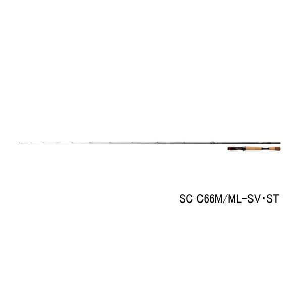 Daiwa 24 Steez Casting SC C66M/ML-SV ST WEREWOLF